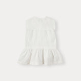 BeneBene Ivory Marine Linen Dress