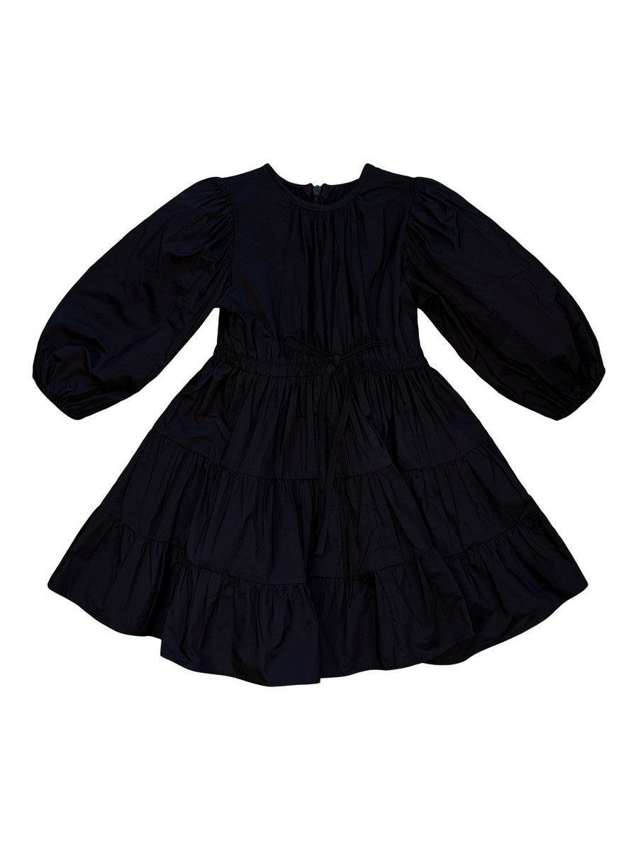 Alitsa Black Taffeta Dress