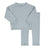 Ely's & Co Blue Pointelle Knit Set