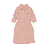 Bonjoy Pink Basic Pocket Dress