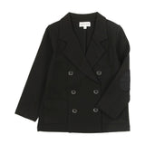 Bopop Black Double Breasted Blazer