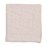 Bee & Dee Muted Pink Birdcage Toile Swaddle