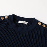 Nou Nelle Navy Chunky Sweater