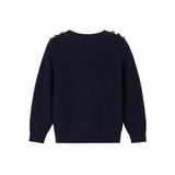 Nou Nelle Navy Chunky Sweater