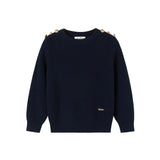 Nou Nelle Navy Chunky Sweater