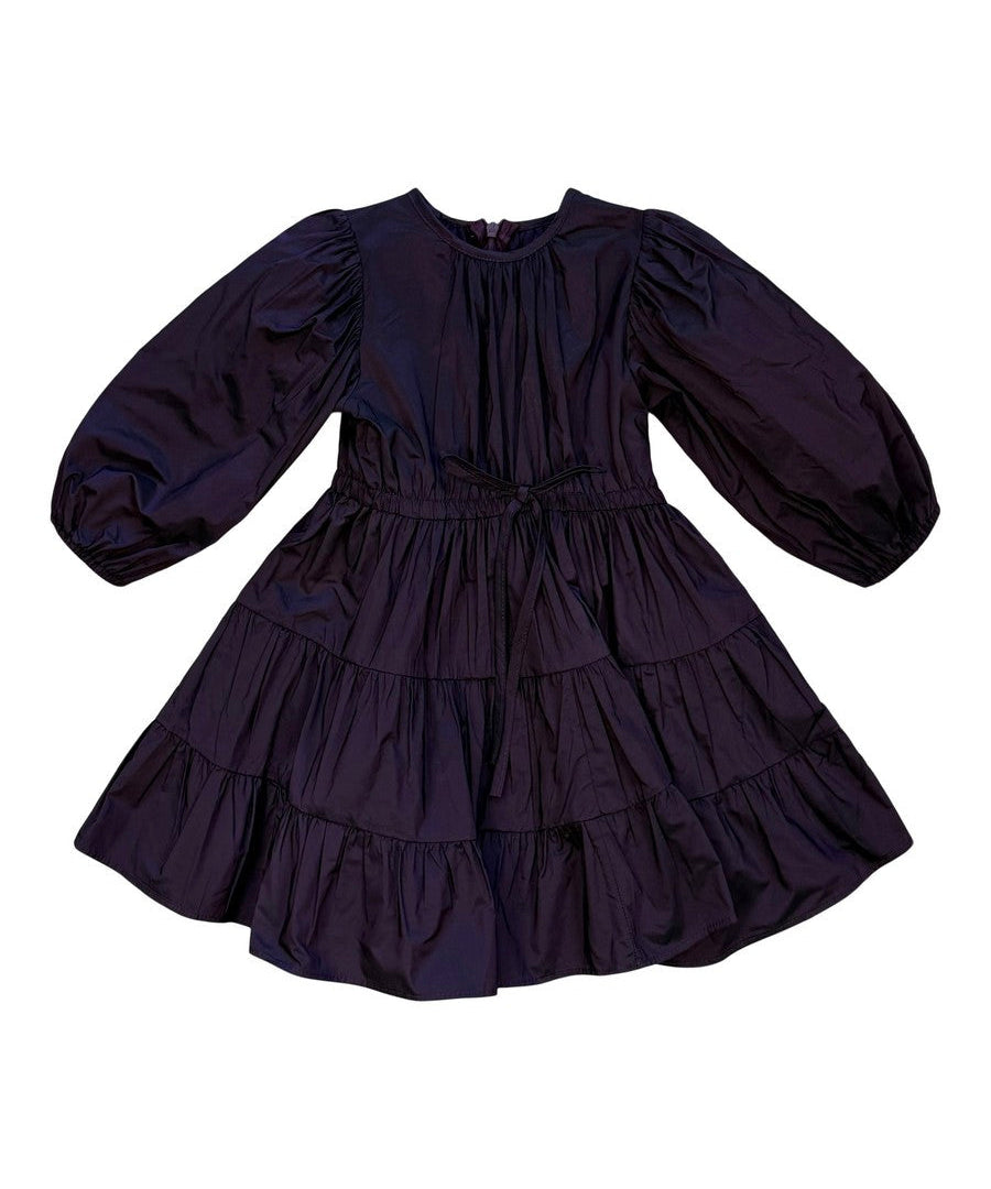 Alitsa Plum Taffeta Dress