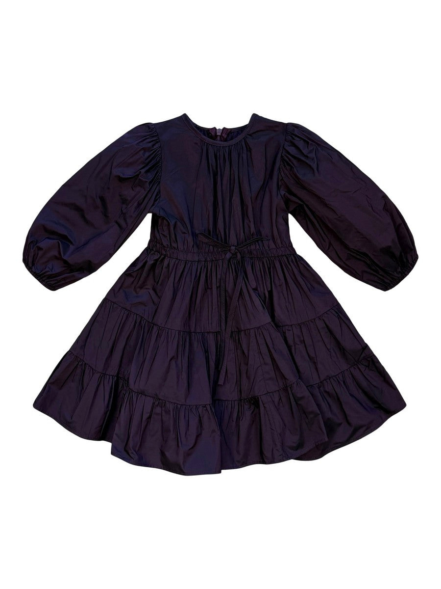 Alitsa Plum Taffeta Dress