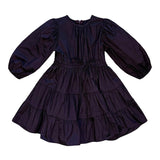 Alitsa Plum Taffeta Dress