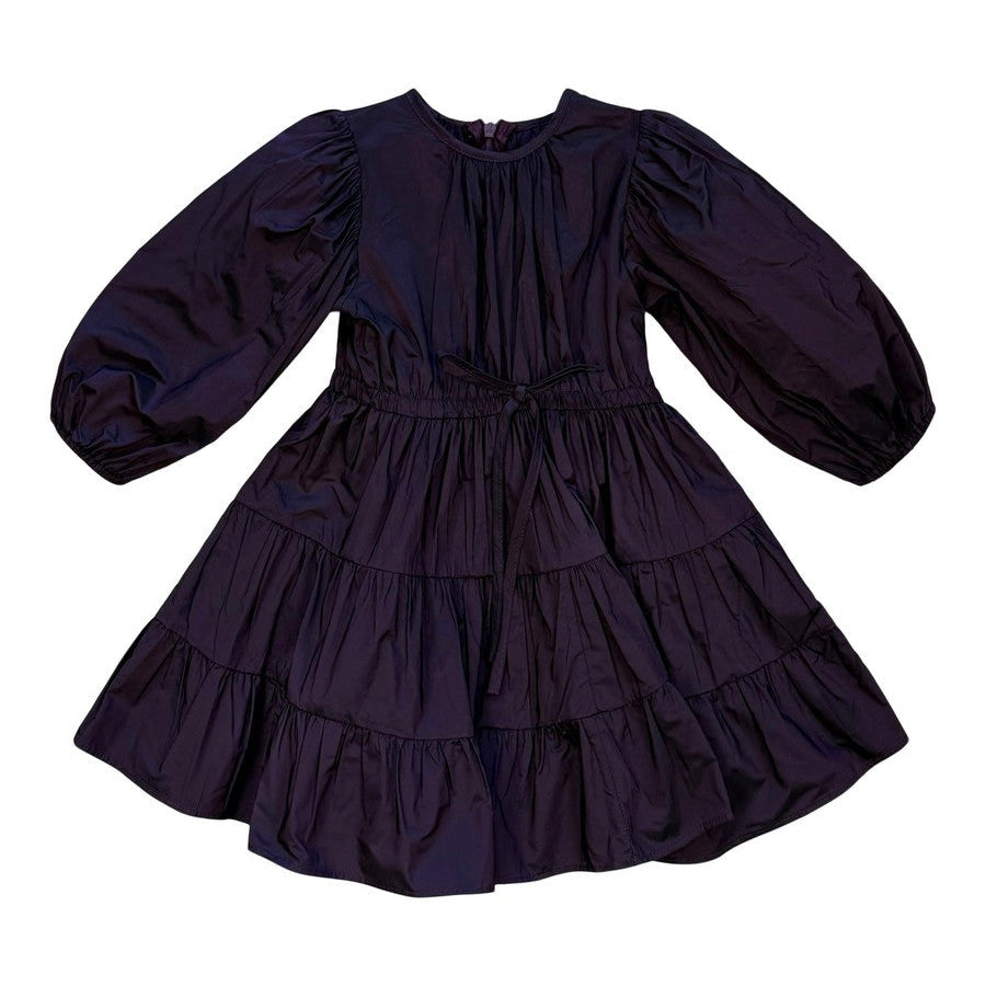Alitsa Plum Taffeta Dress