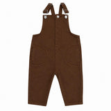 Parni Brown Denim Long Overalls