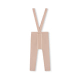 One Child Pink Suspender Leggings