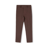 Harper James Brown Stretch Slim Pants
