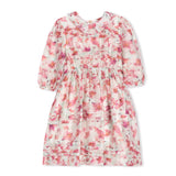 Papillon Floral Printed Dress