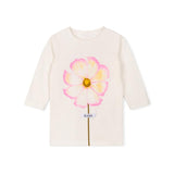 Cabana White Big Flower Tee