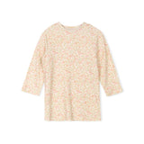 Cabana Floral Multi Color Ribbed Tee