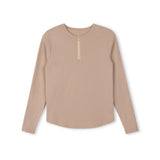Vibe Tan Pass Zipper Tee