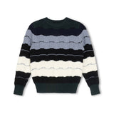 Harper James Multi Scalloped Knit Sweater