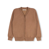 One Child Camel Amos Knit Cardigan