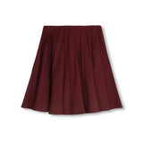 Papillon Burgundy Pleated Ellin Skirt