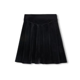 Papillon Black Velour V Skirt