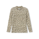 One Child Leopard Tess Turtleneck