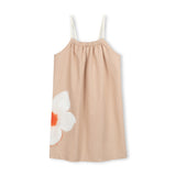 Phil and Phoebe Pink Big Painted Flower Maya Dress