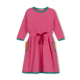 Phil and Phoebe Pink Camila Colorblock Dress