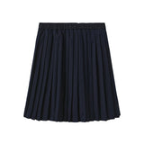 French Heritage Navy Alko Pleated Skirt