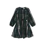 Valen Vee Green Breed Plaid Dress