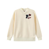 Phil and Phoebe Ivory Fenny Patch Sweatshirt