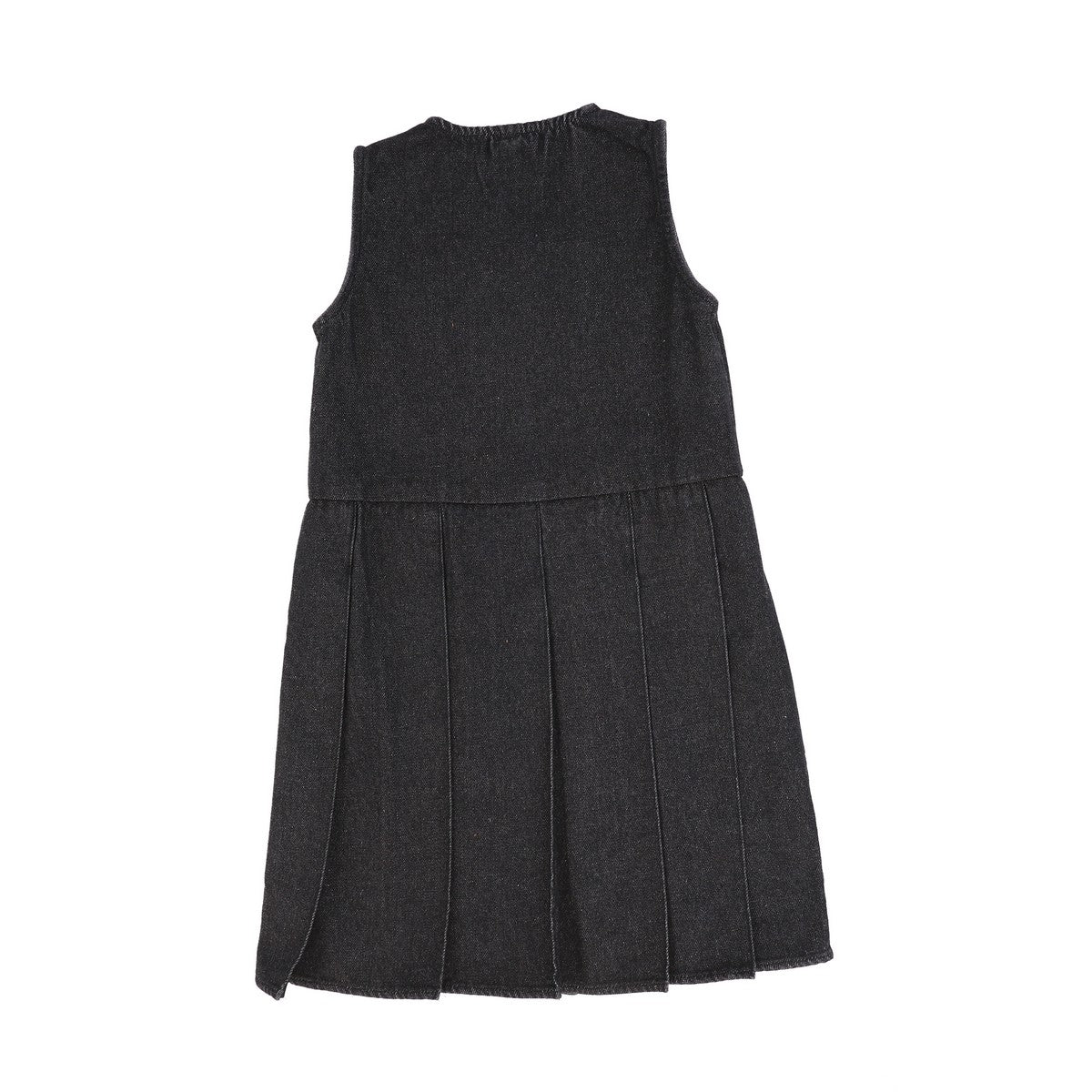 Bamboo Black Denim Double Breasted Jumper