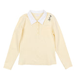 Luna Mae Yellow Zuri Polo