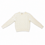 Teela Ivory Interlock Sweater