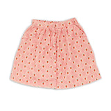 Wander & Wonder Pink Strawberry Check Sun Skirt