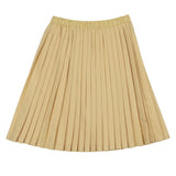Lil Legs Sunny Yellow Knife Pleated Skirt