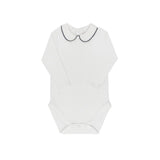 Looms Blue Herringbone Collection Bodysuit