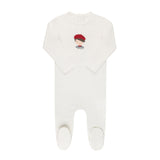 Ely's & Co Ivory French Boy Footie