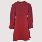 Papillon Burgundy Aster Dress