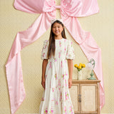 Laurent Floral Shirred Dress