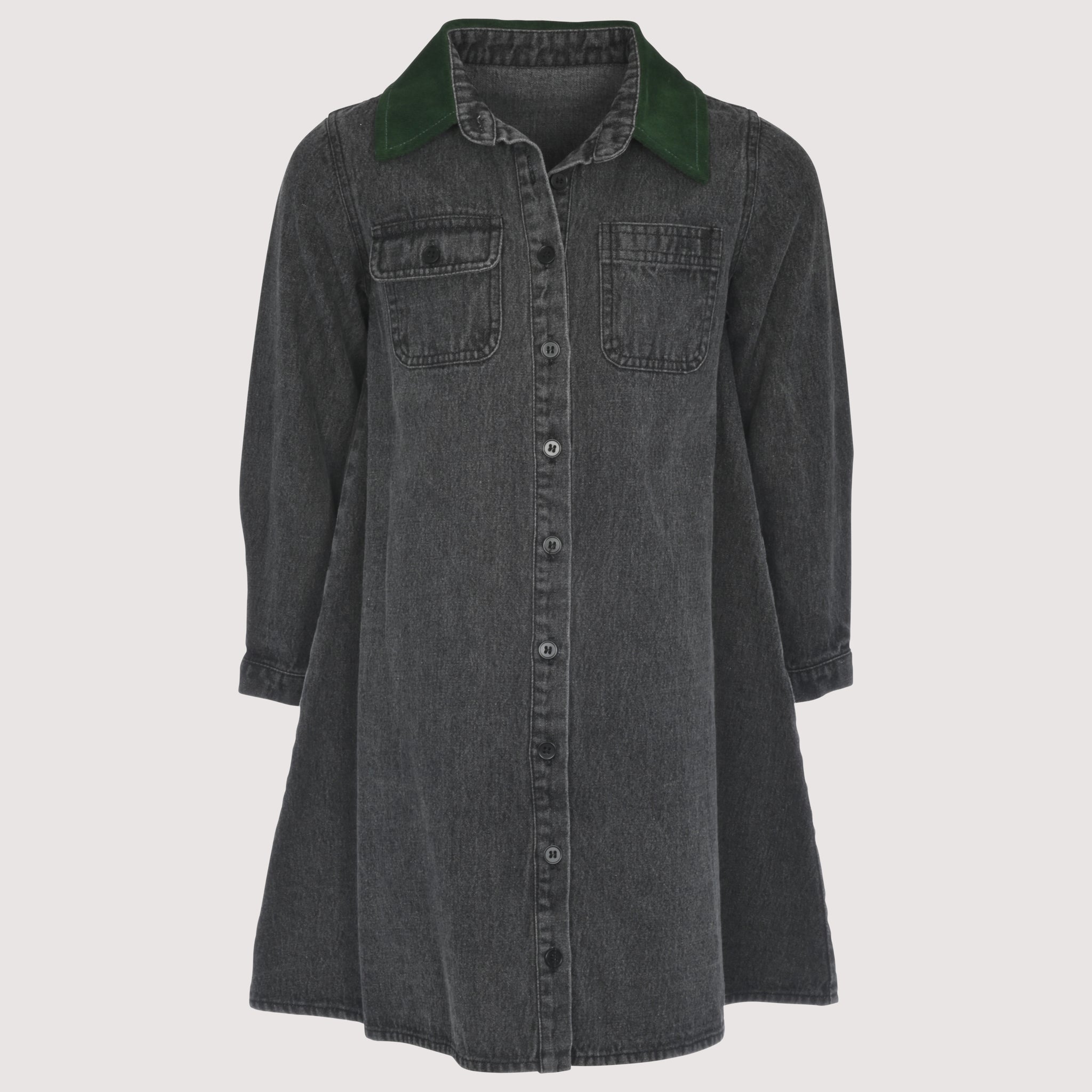 Phil and Phoebe Black Denim Toria Dress