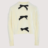 Mallory and Merlot Ivory Viella Sweater