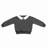 Teela Black Wash Sweatshirt