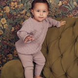 Teela Mauve Wave Baby Set
