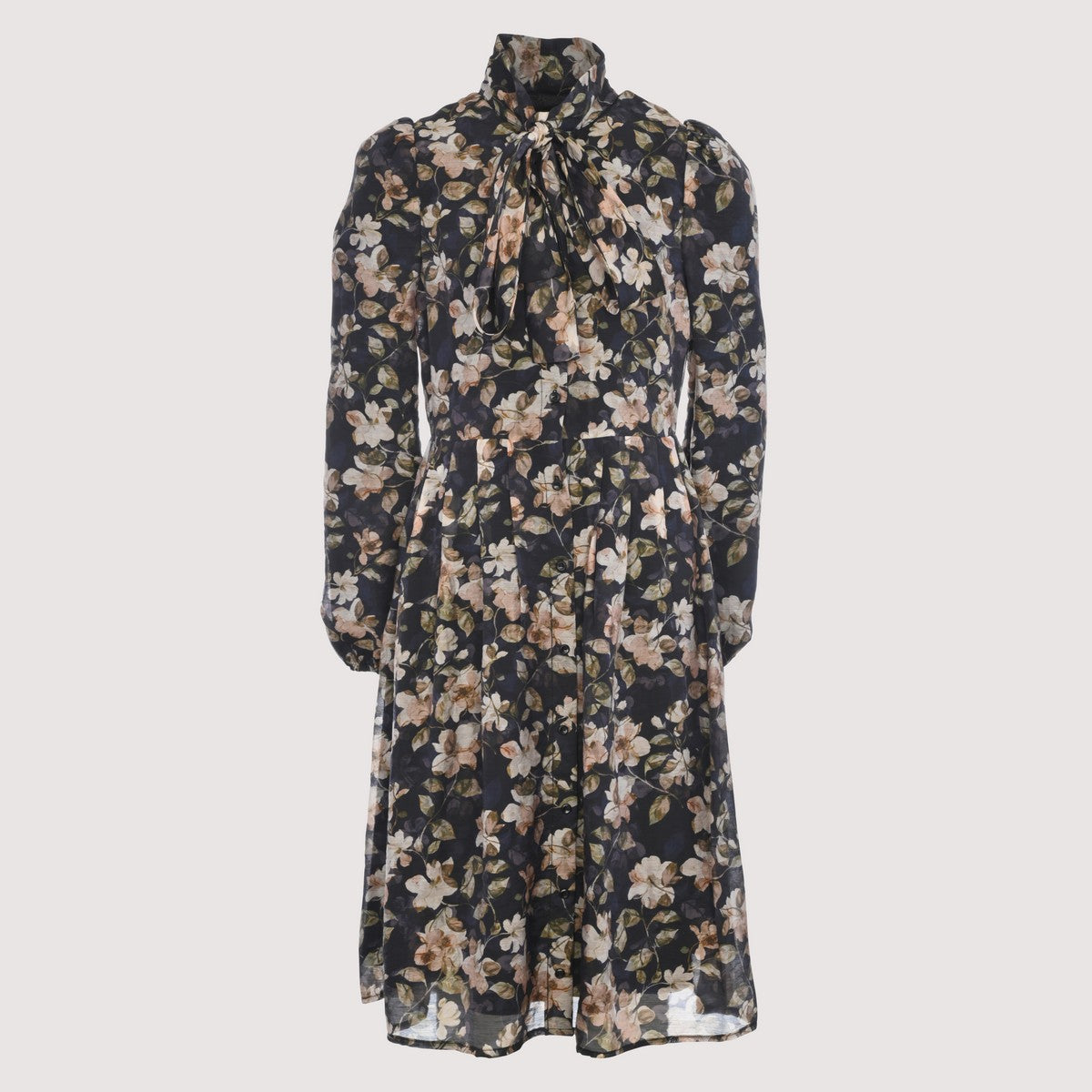 Minimal Floral Tally Dress