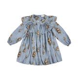 Morley Blue Peony Zabel Dress