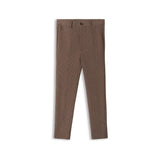 Looms Beige Houndstooth Pants