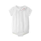Coco Blanc White Peter Pan Romper