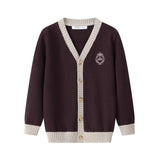 Coco Blanc Burgundy Cardigan