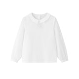 Coco Blanc White Peter Pan Shirt