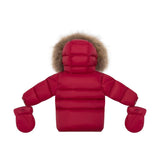 Ellabee Raspberry Raccoon Bella Enfant Down Coat